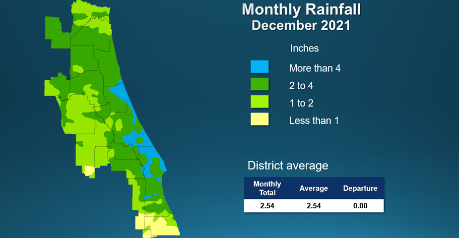 Map and table showing rainfall in August 2021