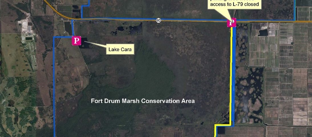 Map of State Road 60 closure