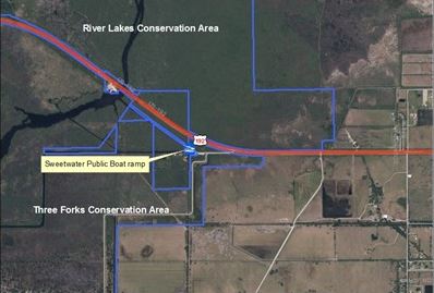 Map of road closure