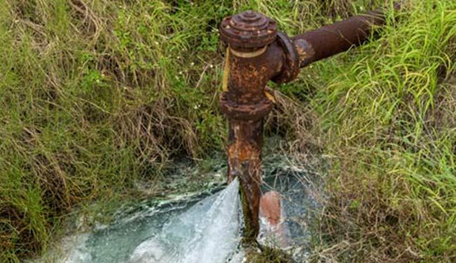 free flowing well