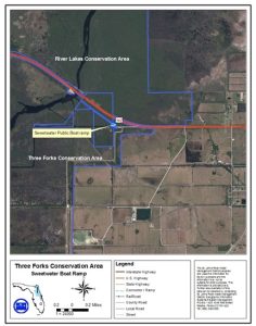 Map of road closure