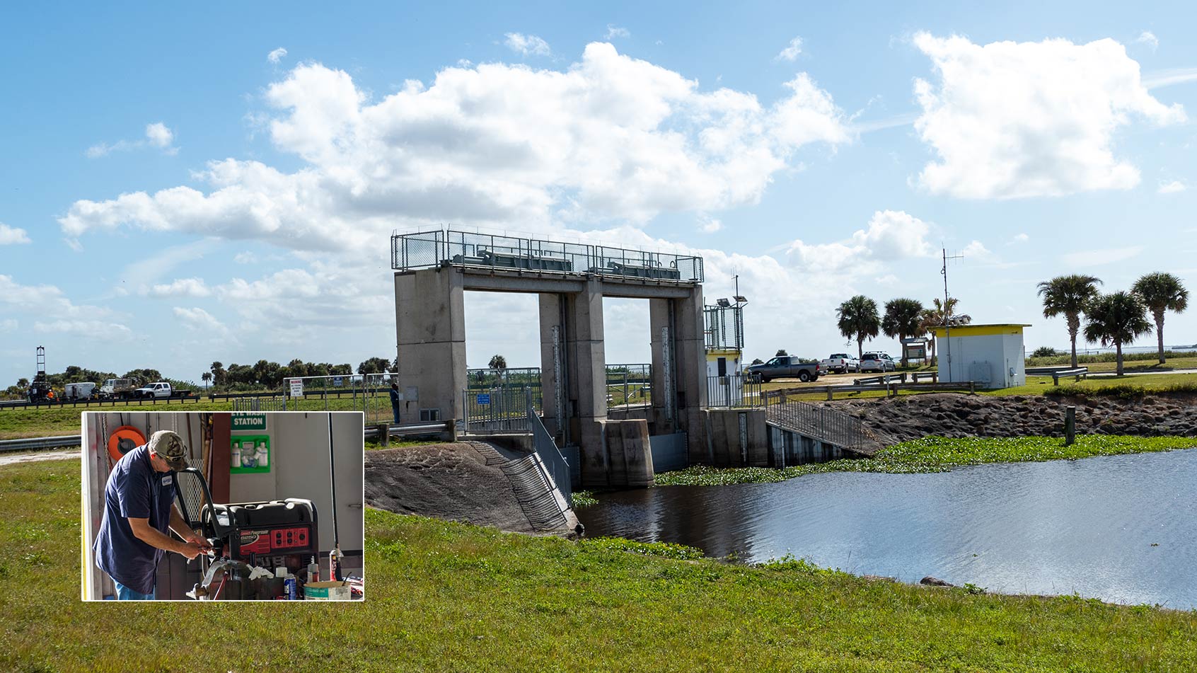 The S-96 water control structure