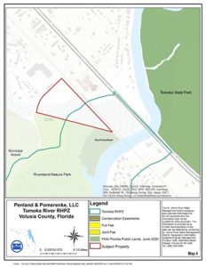 Map of affected area