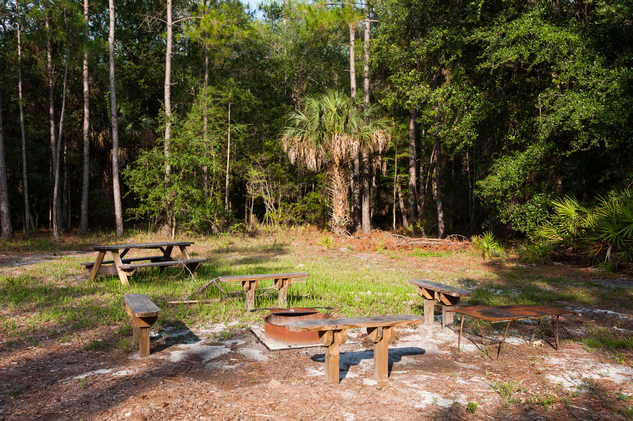 A group primitive campsite