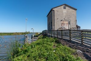 The historic pump house