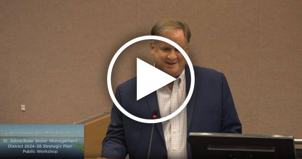 Play button for the strategic plan meeting