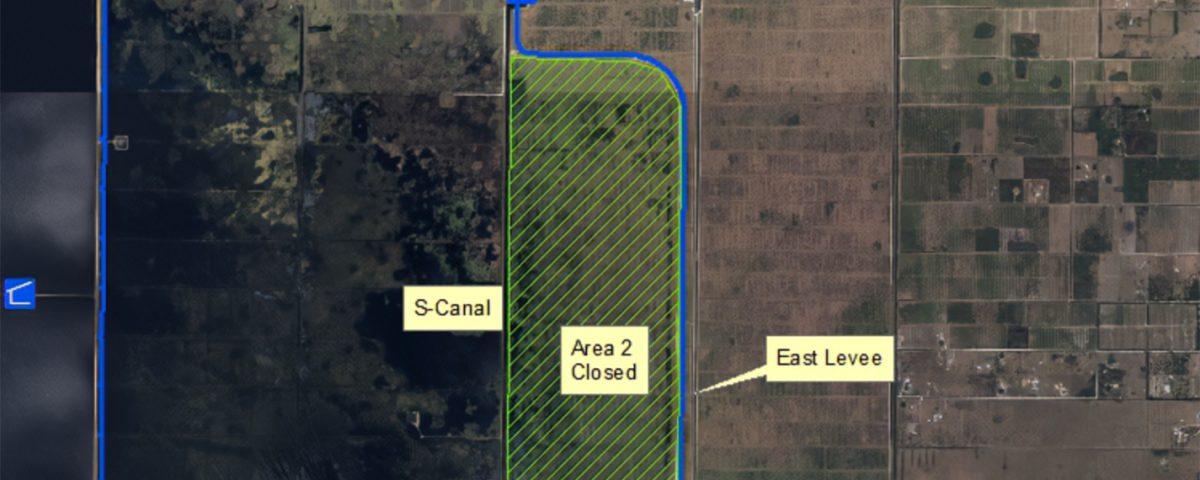 Map of Fellsmere Water Management Area Headwaters Lake