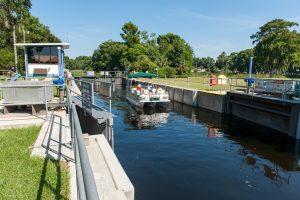 Boaters may experience delays as divers perform underwater work on Burrell and Apopka locks. Normal operations are expected to resume on Sept. 21.