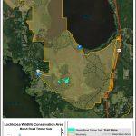 Map of Lochloosa Wildlife Conservation Area