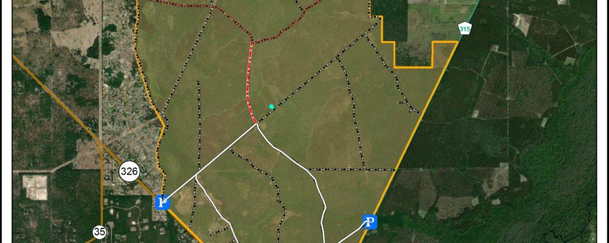 Map of Silver Springs Forest Conservation Area