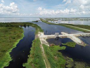 aerial of the upper st johns river basin