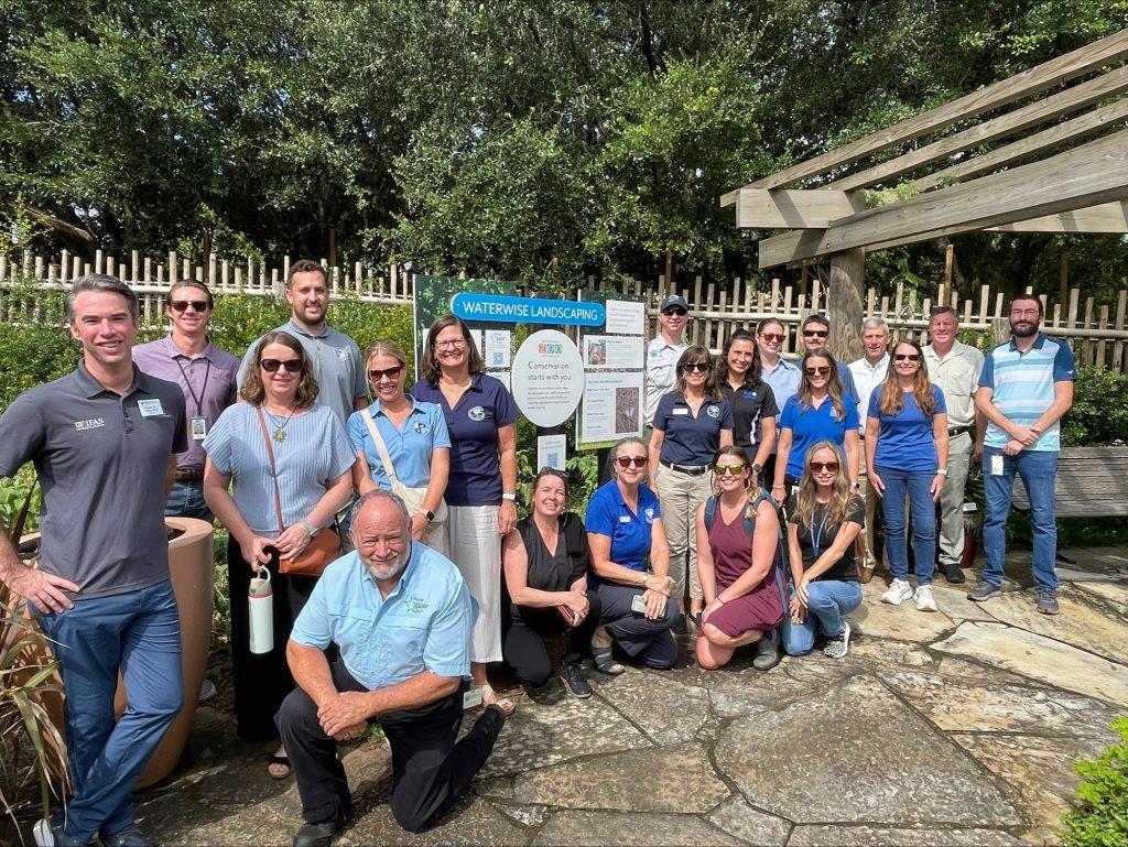 Photo of Water Conservation teams at the zoo