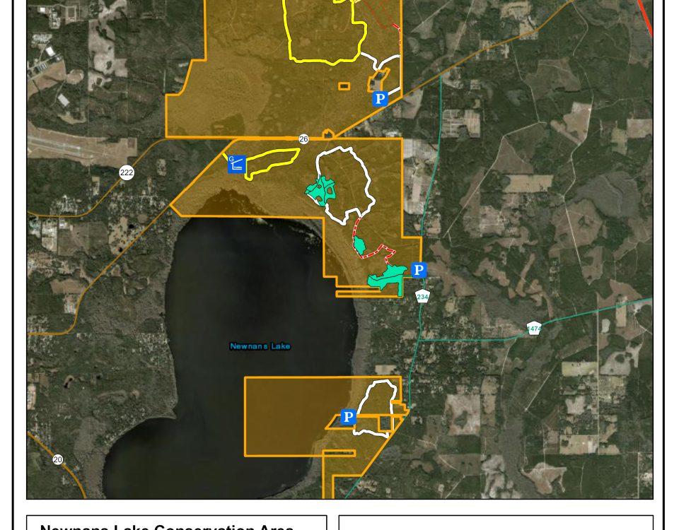 Property map showing work area