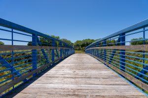 Bridge on recreational trail