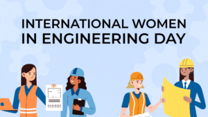 Illustration of women serving in engineering roles