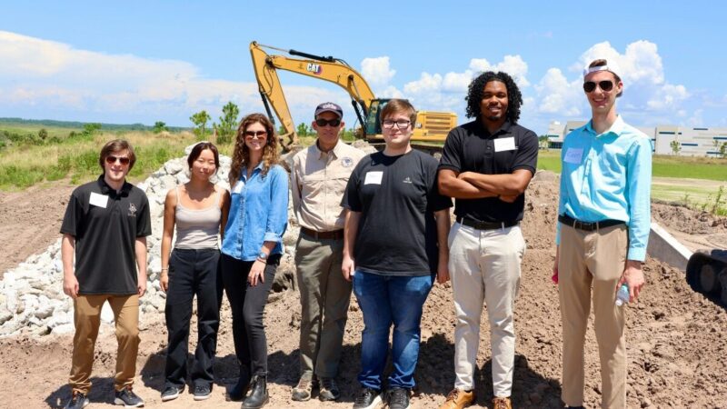Five engineering students from the University of Central Florida spent a day at the St. Johns River Water Management District learning about its work, including a field visit to see projects in action.