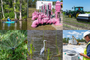 The District is actively working with regional partners across all three of its water supply planning regions, Central Springs/East Coast (CSEC), North Florida Regional Water Supply Partnership (NFRWSP), and Central Florida Water Initiative (CFWI), to ensure a sustainable and reliable water future for communities and natural systems alike. 