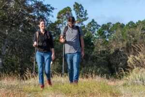 Get ready to lace up your boots and hit the trail! It’s almost National Take a Hike Day, and the St. Johns River Water Management District (District) invites residents and visitors to celebrate by exploring the natural lands that help protect Florida’s water resources.