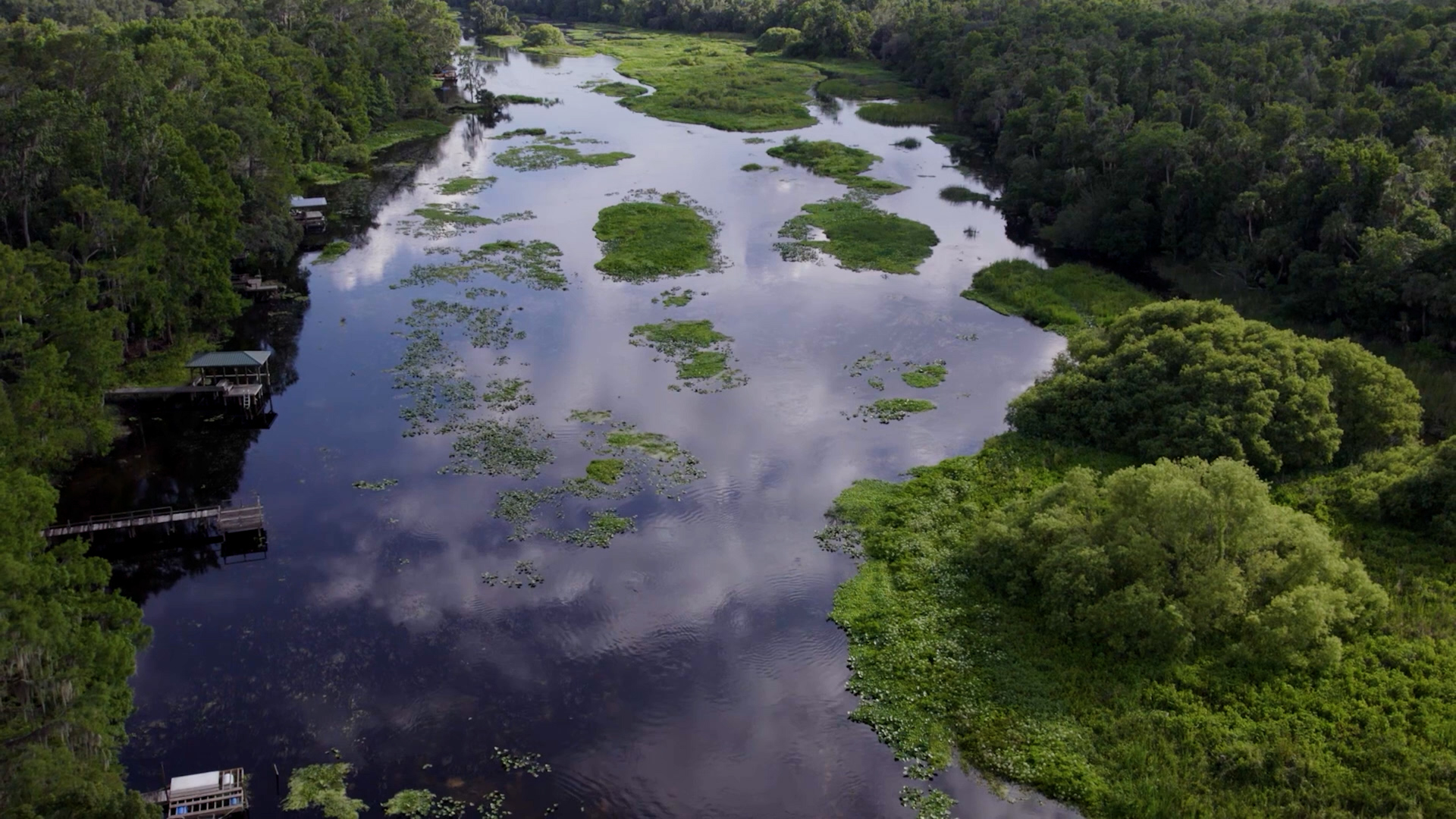 Measuring flow, Wekiwa Springs and Wekiva River B-roll