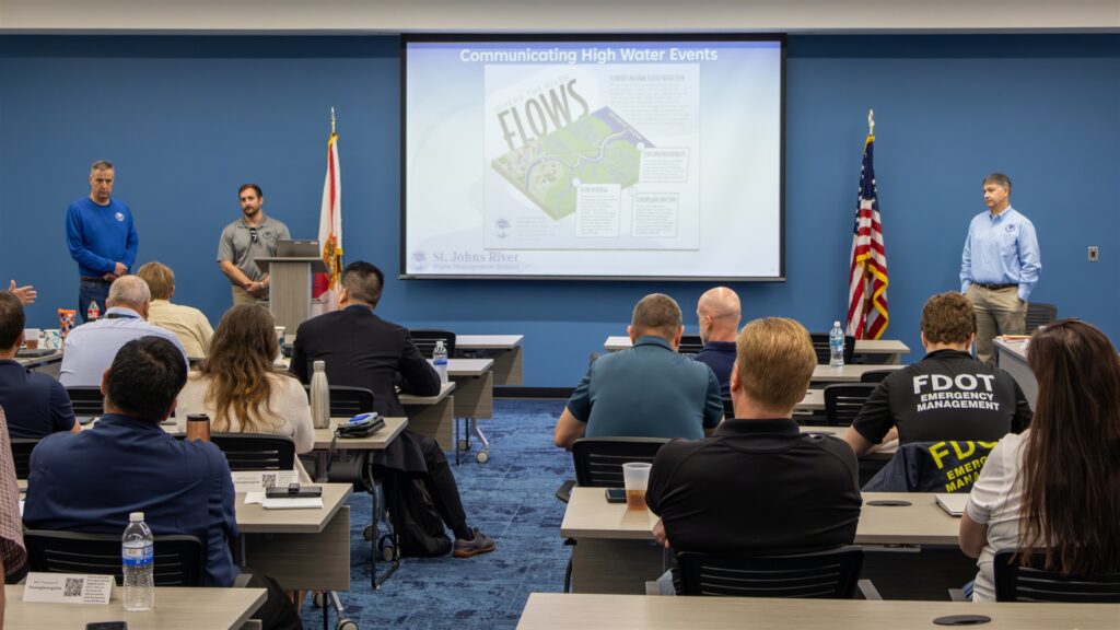 Ahead of the Atlantic hurricane season, key partners in hurricane preparedness and flood management gathered for the Central Florida Coordination Meeting hosted by the District.