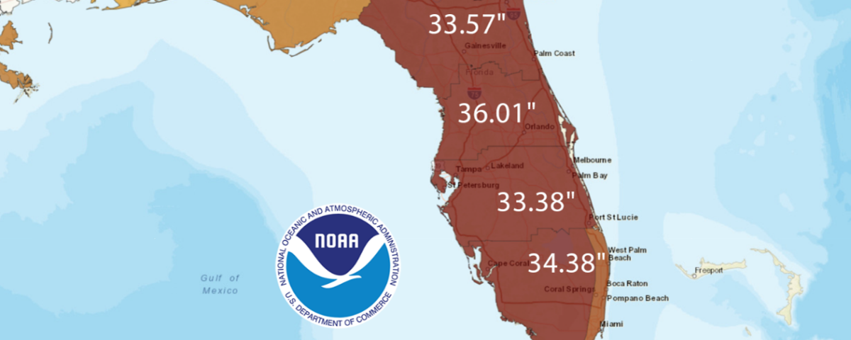 Source: National Centers for Environmental Information, NOAA The amount of rainfall shown above is what would be needed over the next three months to end the extreme drought conditions as of June 8, 2026.