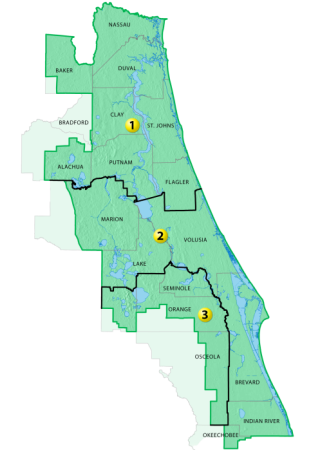 Contact Areas Map